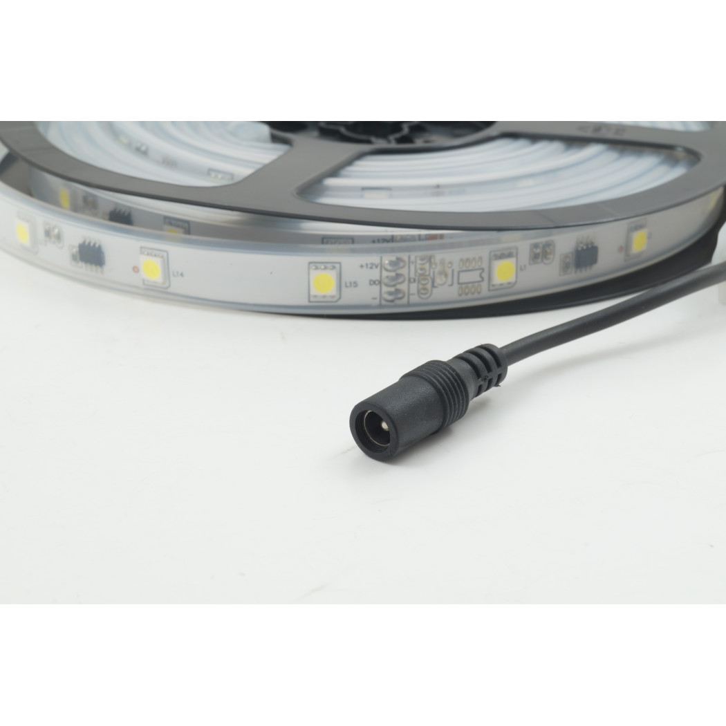 foto del prodotto trade shop striscia strip led multieffect smd 5050 150 smd flessibile luce colorata ip 20 rosso 