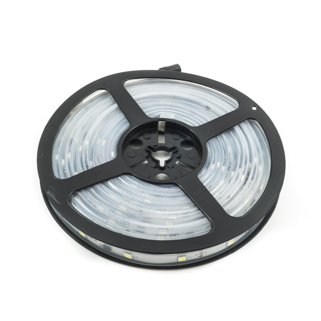 foto del prodotto trade shop striscia strip led multieffect smd 5050 150 smd flessibile luce colorata ip 20 verde 