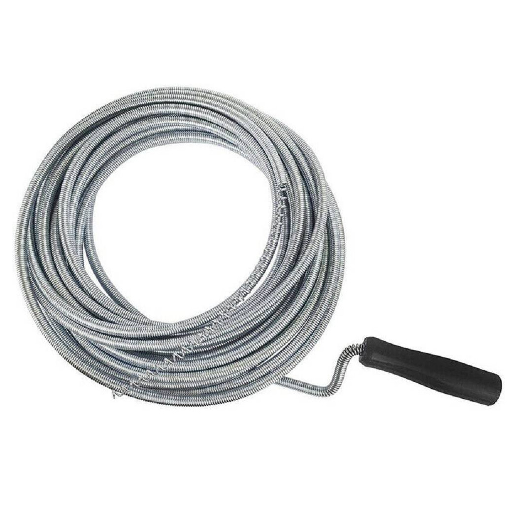 foto del prodotto trade shop sturalavandino flessibile molla sonda manuale stura tubi spirale scarichi 3mt 