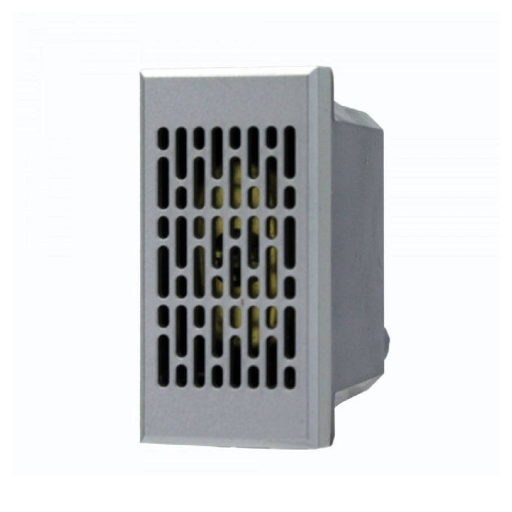 foto del prodotto trade shop suoneria a bronzo 6a 220v silver compatibile bticino axolute sd21008 1t 