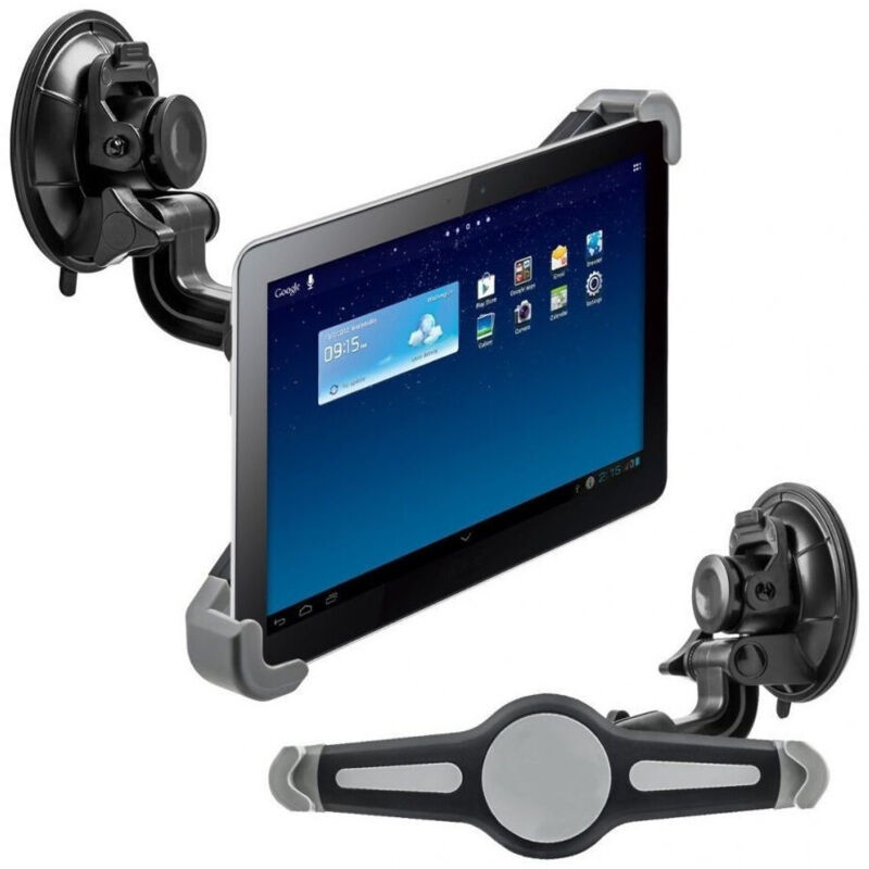 foto del prodotto trade shop supporto a ventosa per auto compatibile con qualsiasi tablet stand holder 360 