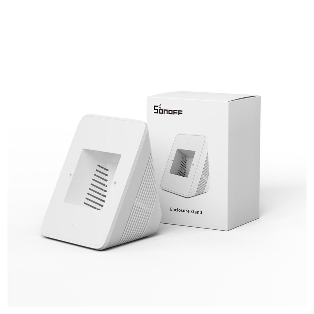 foto del prodotto trade shop supporto da tavolo adatto per nspanel pro e nspanel sonoff colore bianco standw 