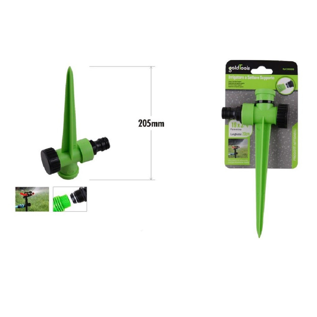 foto del prodotto trade shop - supporto per irrigatori 3/4 con innesto rapido possibilità raccordo mmd 90006 -