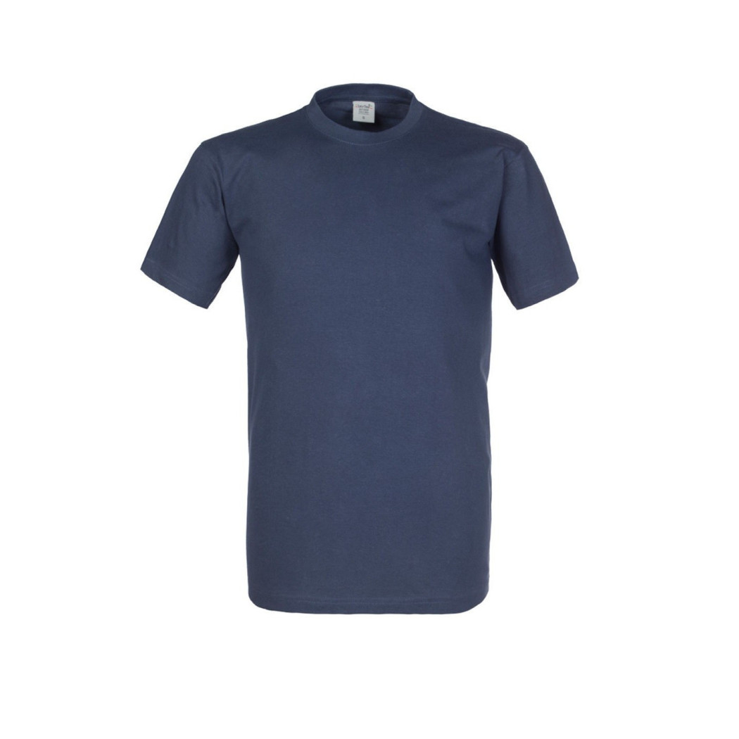 foto del prodotto trade shop t shirt blu rossini trading t shirt da lavoro antinfortunistica take time top xxl