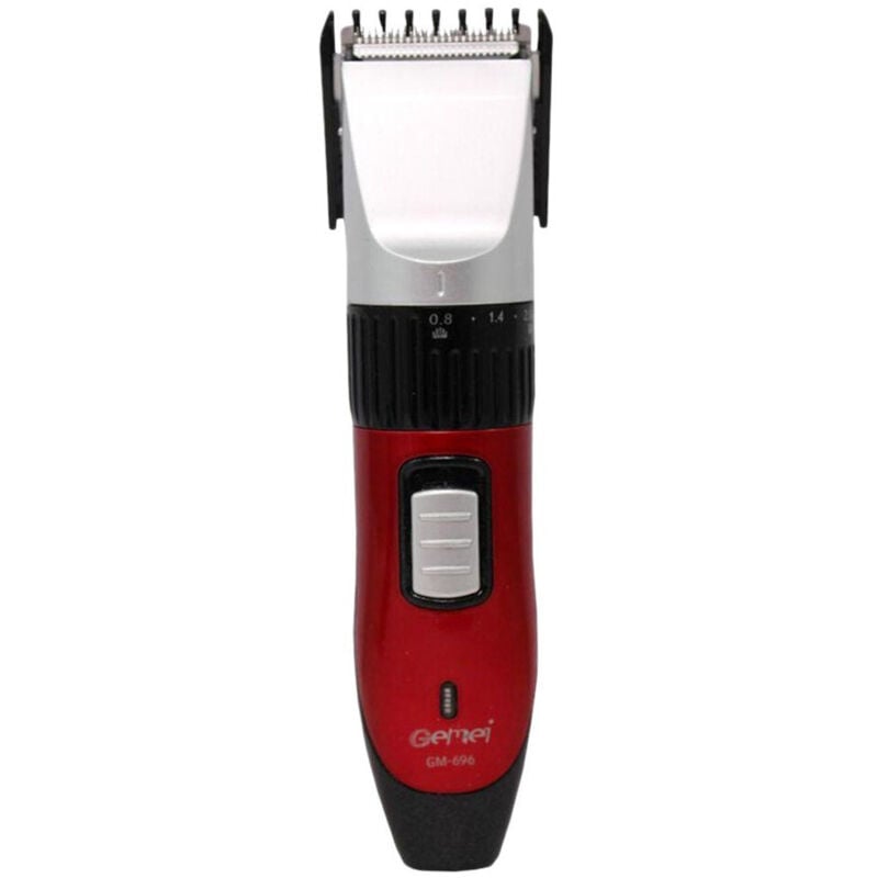 foto del prodotto trade shop taglia capelli ricaricabile rasoio barba senza fili lama acciaio inox gm 696 