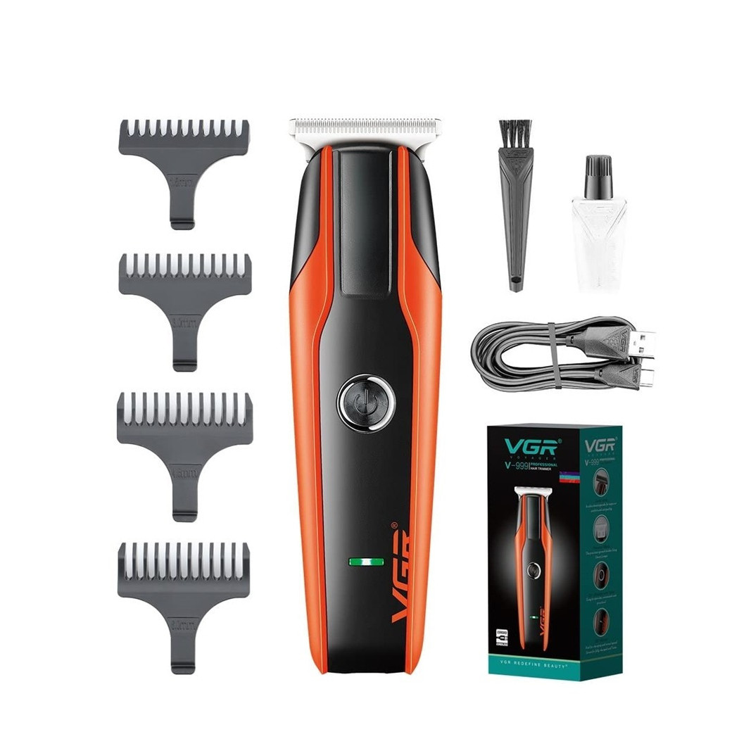 foto del prodotto trade shop tagliacapelli barba professionale senza fili batteria ricaricabile rasoio v 999 