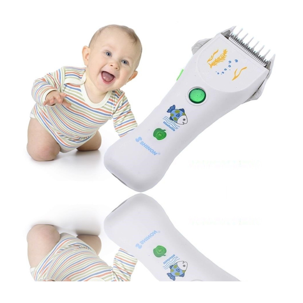 foto del prodotto trade shop tagliacapelli per bambini sh 1727 bimbo ricaricabile 3 testine pettini rasoi 