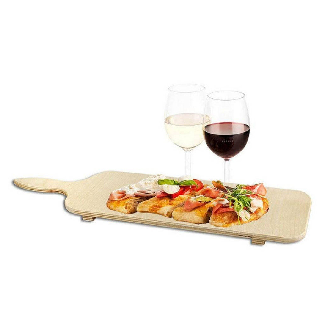 foto del prodotto trade shop tagliere in legno x aperitivo antipasto lungo 45 cm buffet bar ristorante snack 