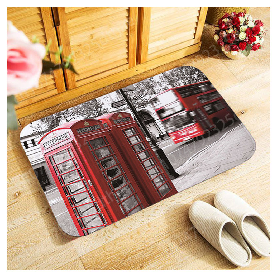 foto del prodotto trade shop tappeto stampato zerbino bagno antiscivolo doccia varie fantasie e colori 40x60 