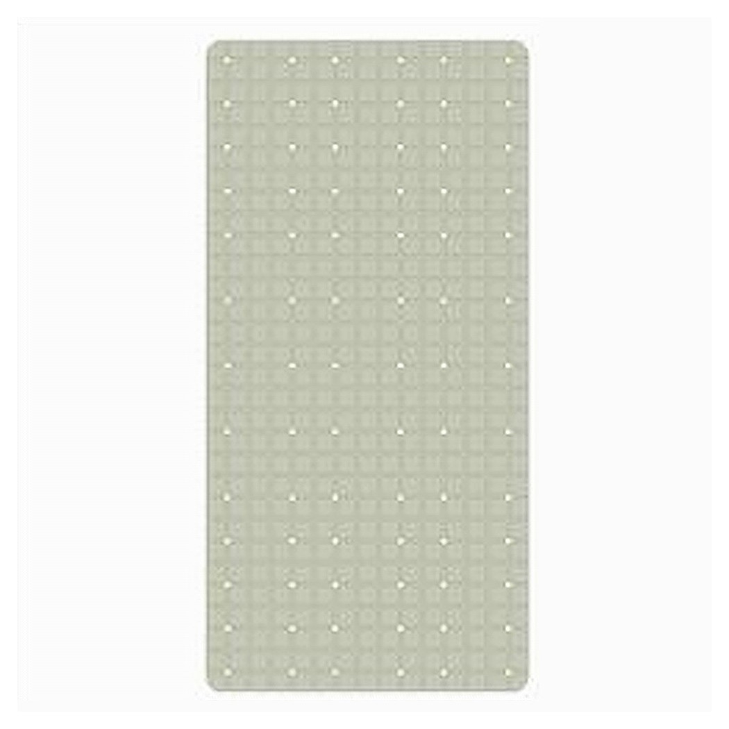 foto del prodotto trade shop tappeto tappetino in pvc antiscivolo vasca da bagno doccia 68 x 36cm 79753 beige 