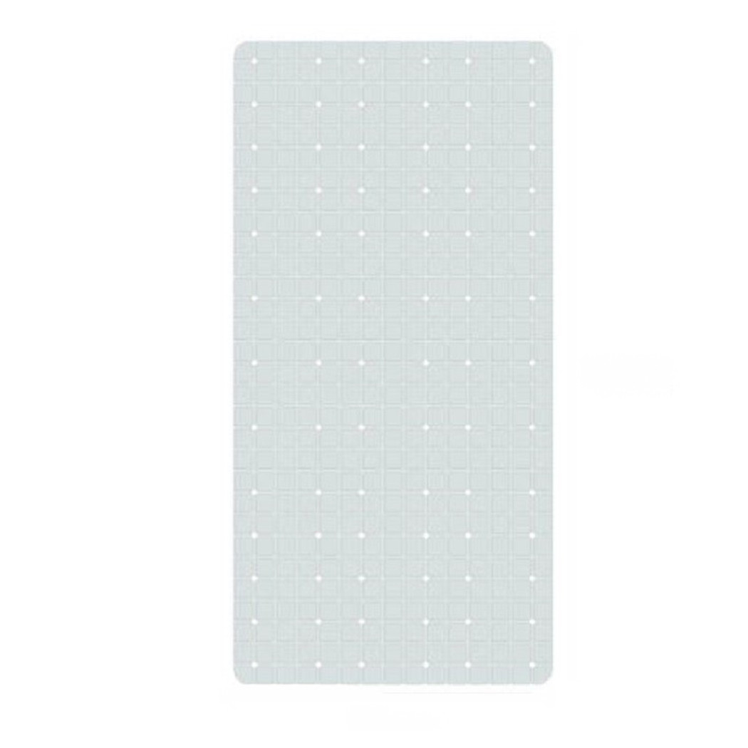 foto del prodotto trade shop tappeto tappetino in pvc antiscivolo vasca da bagno doccia 68x36 cm 79750 bianco 