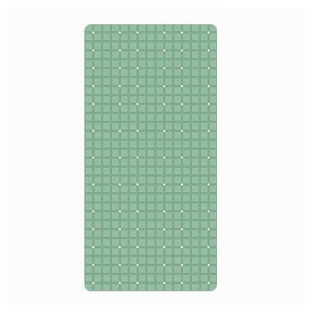 foto del prodotto trade shop tappeto tappetino in pvc antiscivolo vasca da bagno doccia 68x36 cm 79752 verde 