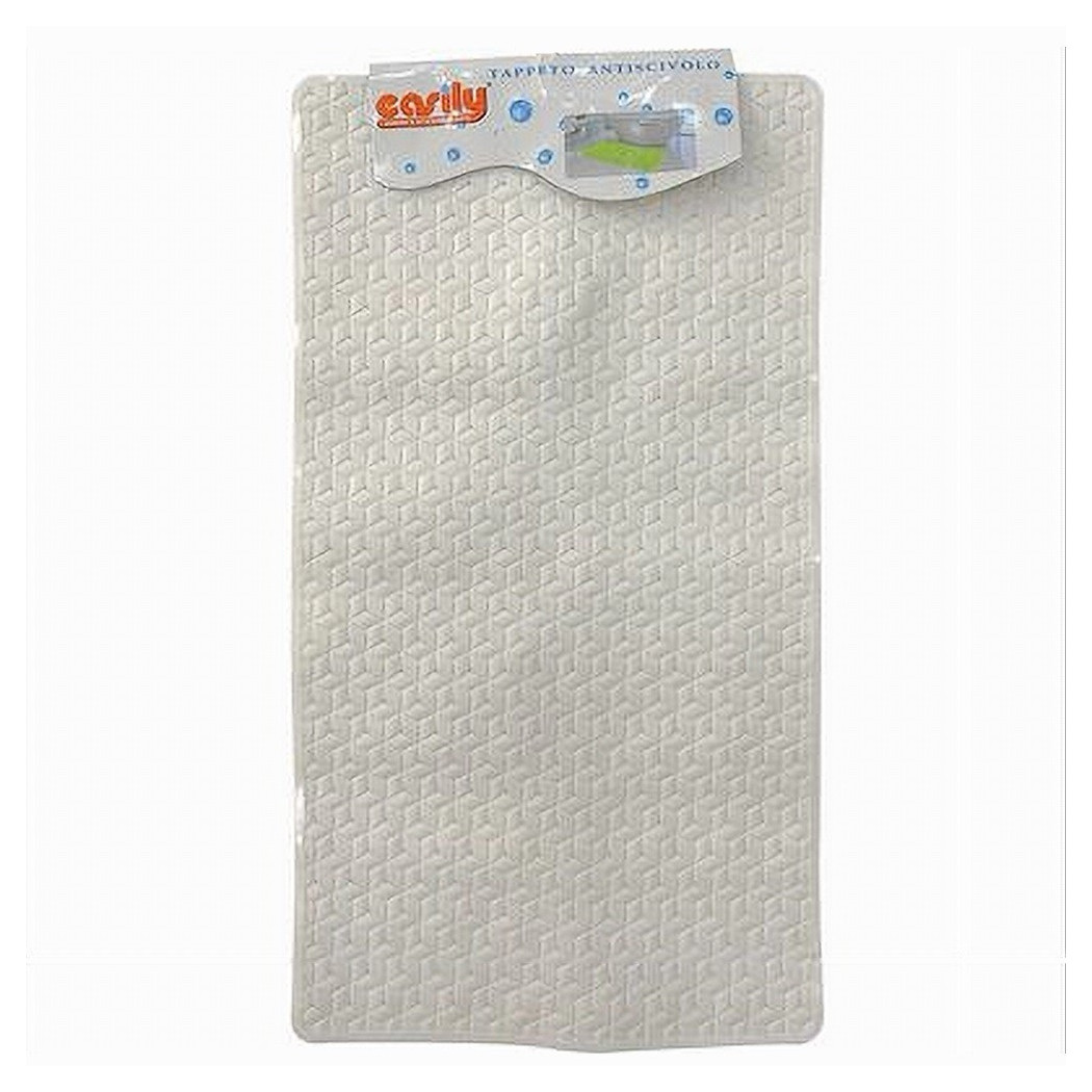 foto del prodotto trade shop tappeto tappetino pvc antiscivolo vasca bagno doccia 69x38 cm 59313 rettangolare 