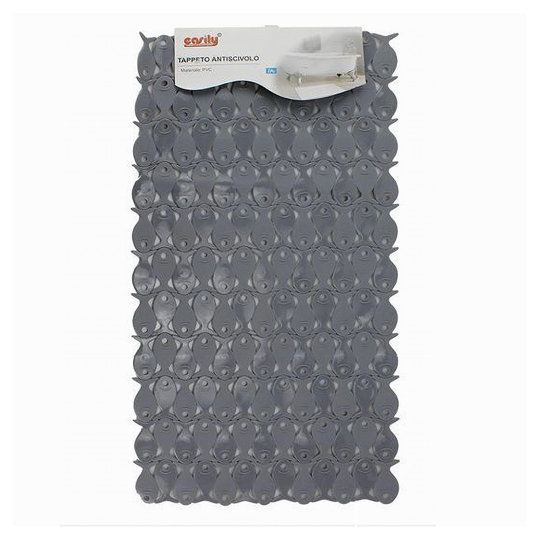 foto del prodotto trade shop tappeto tappetino pvc pesciolini antiscivolo vasca da bagno doccia 67x35cm 59624 