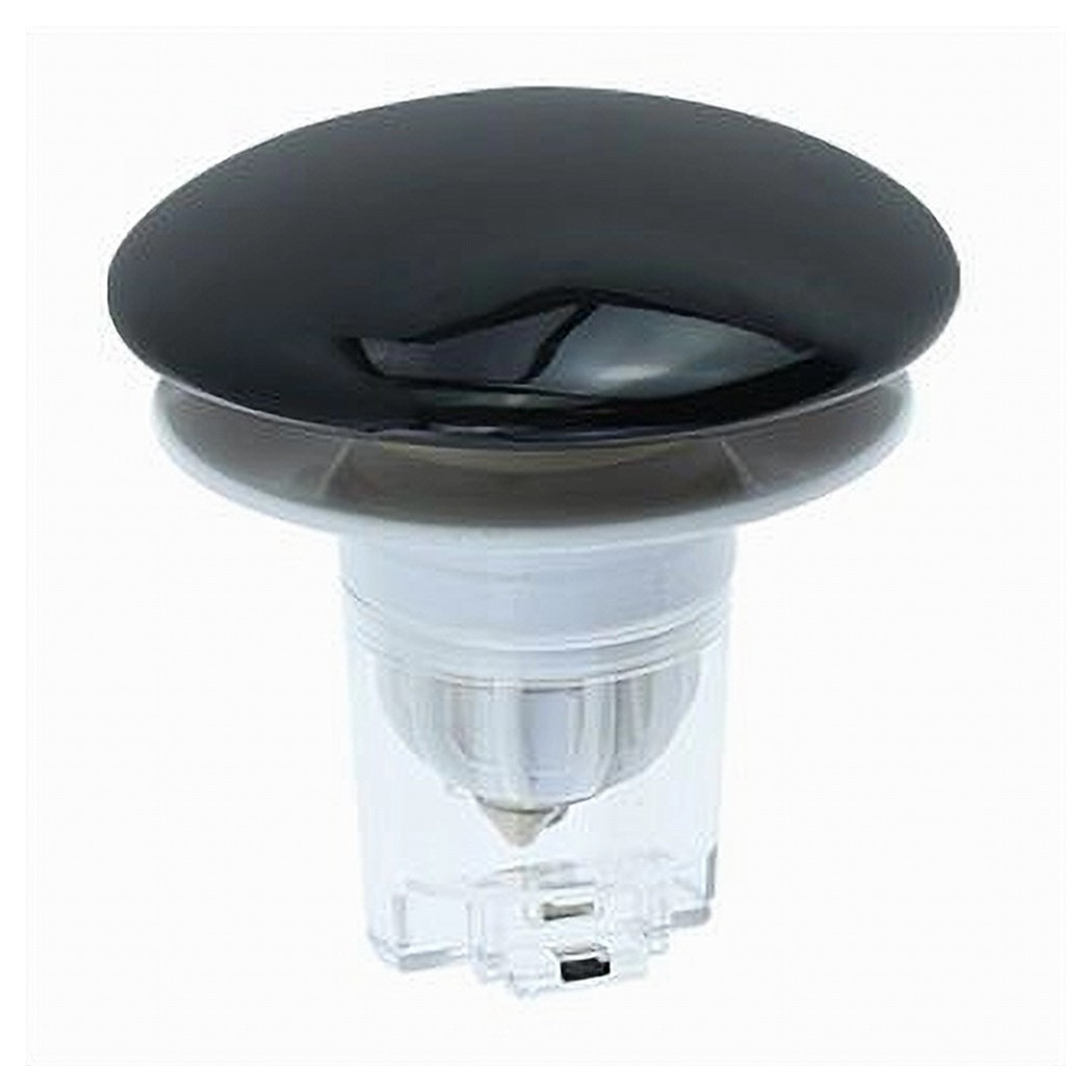 foto del prodotto trade shop tappo di scarico per lavandino bagno antiodore universale pop up nero 7 cm 87385 