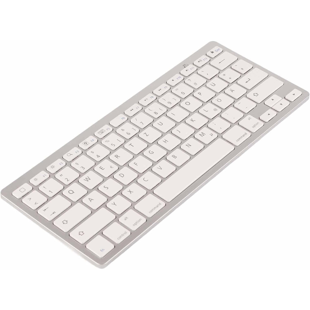 foto del prodotto trade shop tastiera ultra sottile universale per desktop laptop tablet smartphone smart tv 