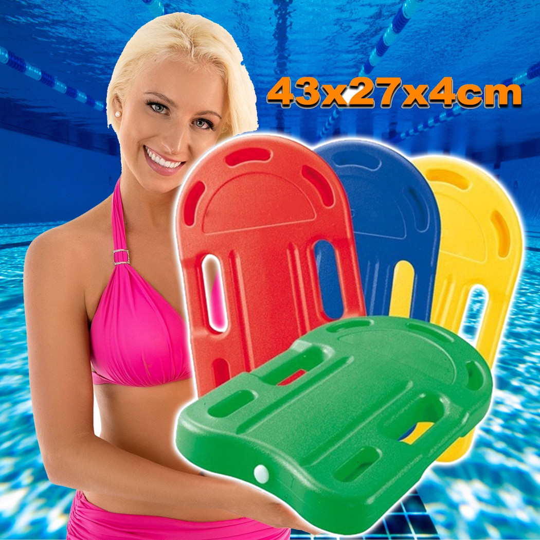 foto del prodotto trade shop tavoletta da nuoto in plastica 43x27x4 cm per bambini gioco giochi mare piscina 