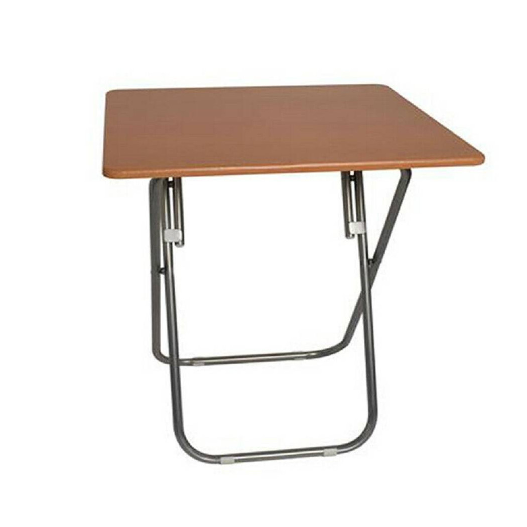 foto del prodotto trade shop tavolo in legno con piano quadrato 69 x 60 x 60 cm richiudibile pieghevole 