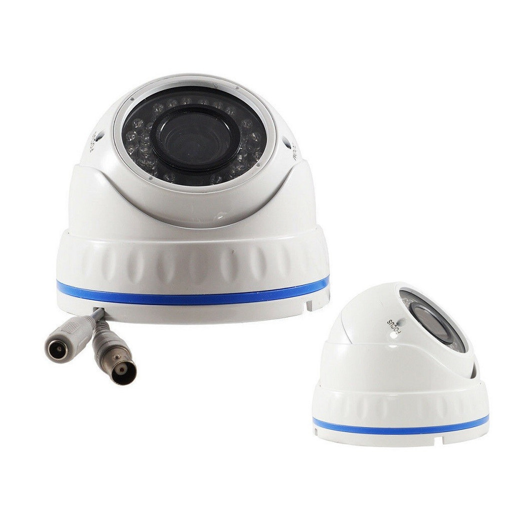 foto del prodotto trade shop telecamera dome varifocale ahd 2.8 12mm 36 led 1500 tvl ir jt 2055ahd 