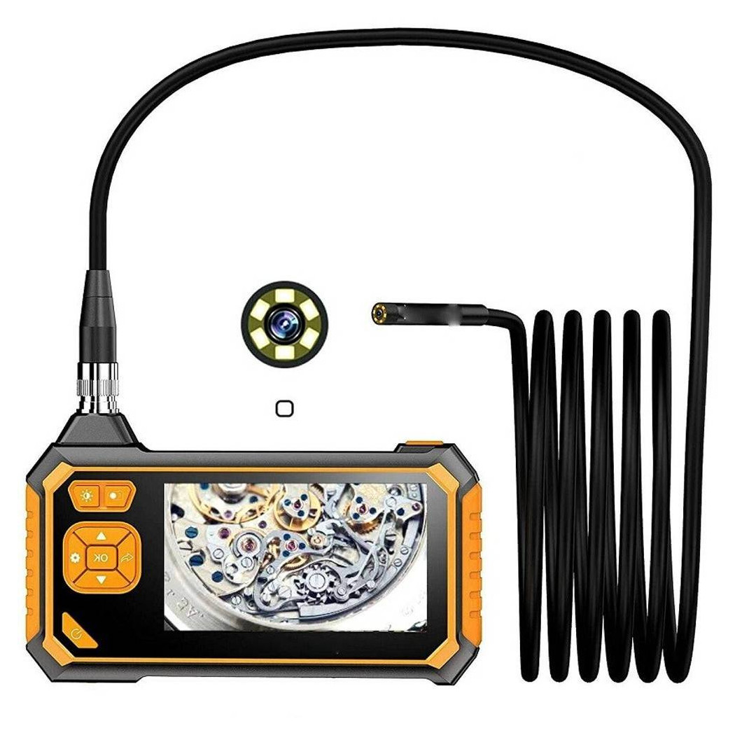 foto del prodotto trade shop telecamera endoscopica 5 mt monitor sonda 4.3 pollici videocamera impermeabile 