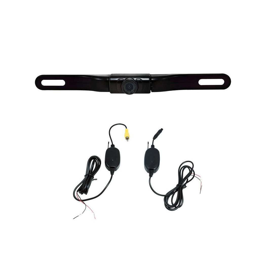 foto del prodotto trade shop telecamera retromarcia wireless auto camper 5led con infrarossi retrocamera auto 
