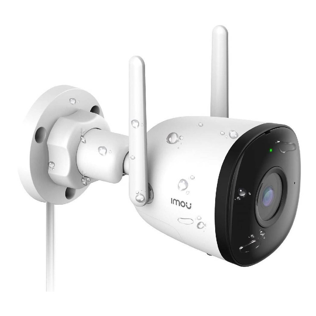foto del prodotto trade shop telecamera wifi esterna 1080p ip67 visione notturna 30mt compatibile con alexa 