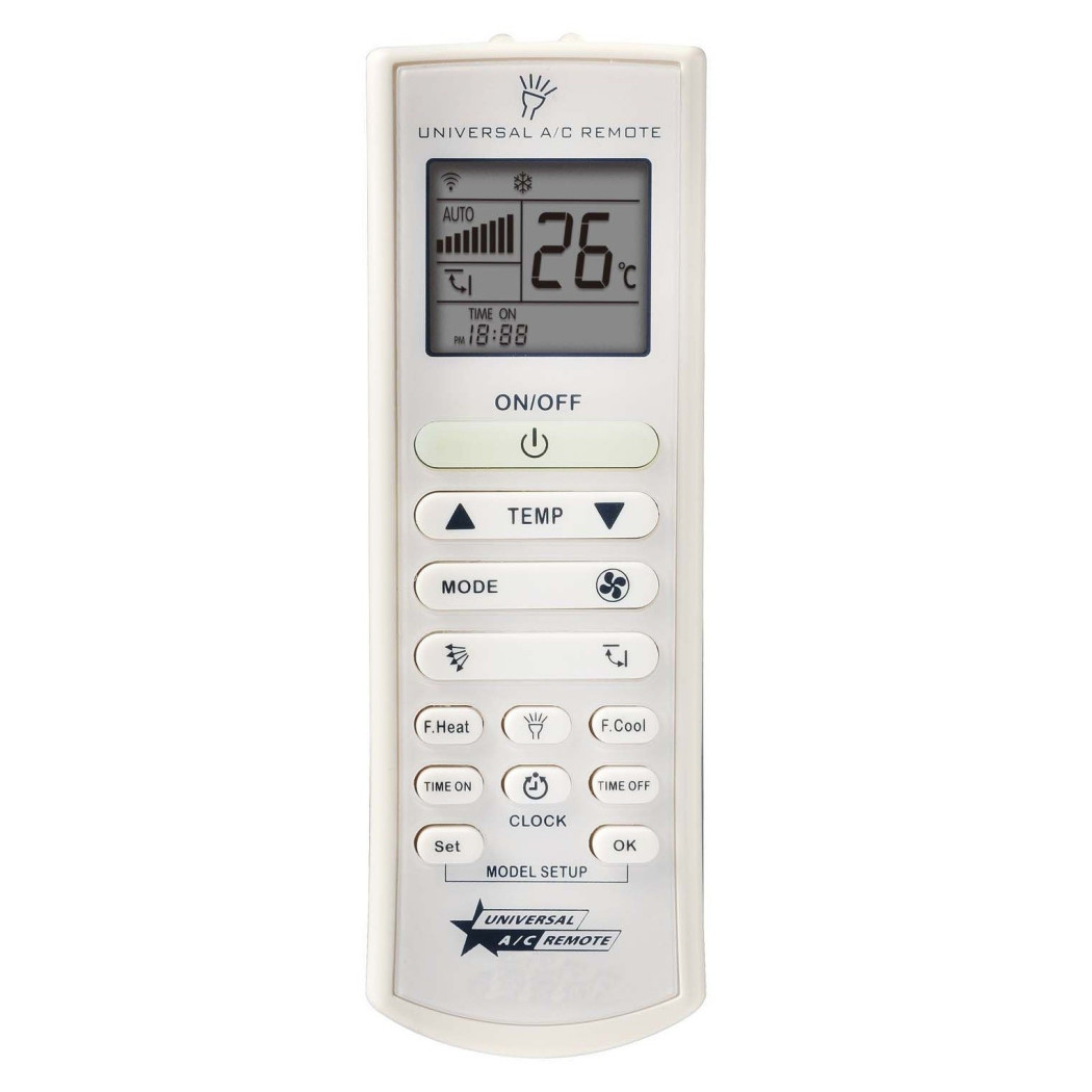 foto del prodotto trade shop telecomando universale led condizionatore climatizzatore aria condizionata 199s 