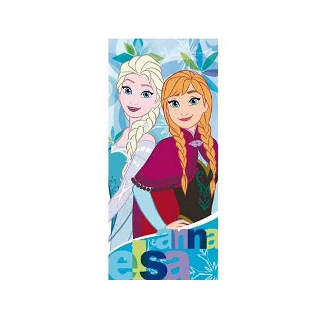 foto del prodotto trade shop telo asciugamano frozen disney bambine multiuso mare lettino piscina 70x140cm easy dry 