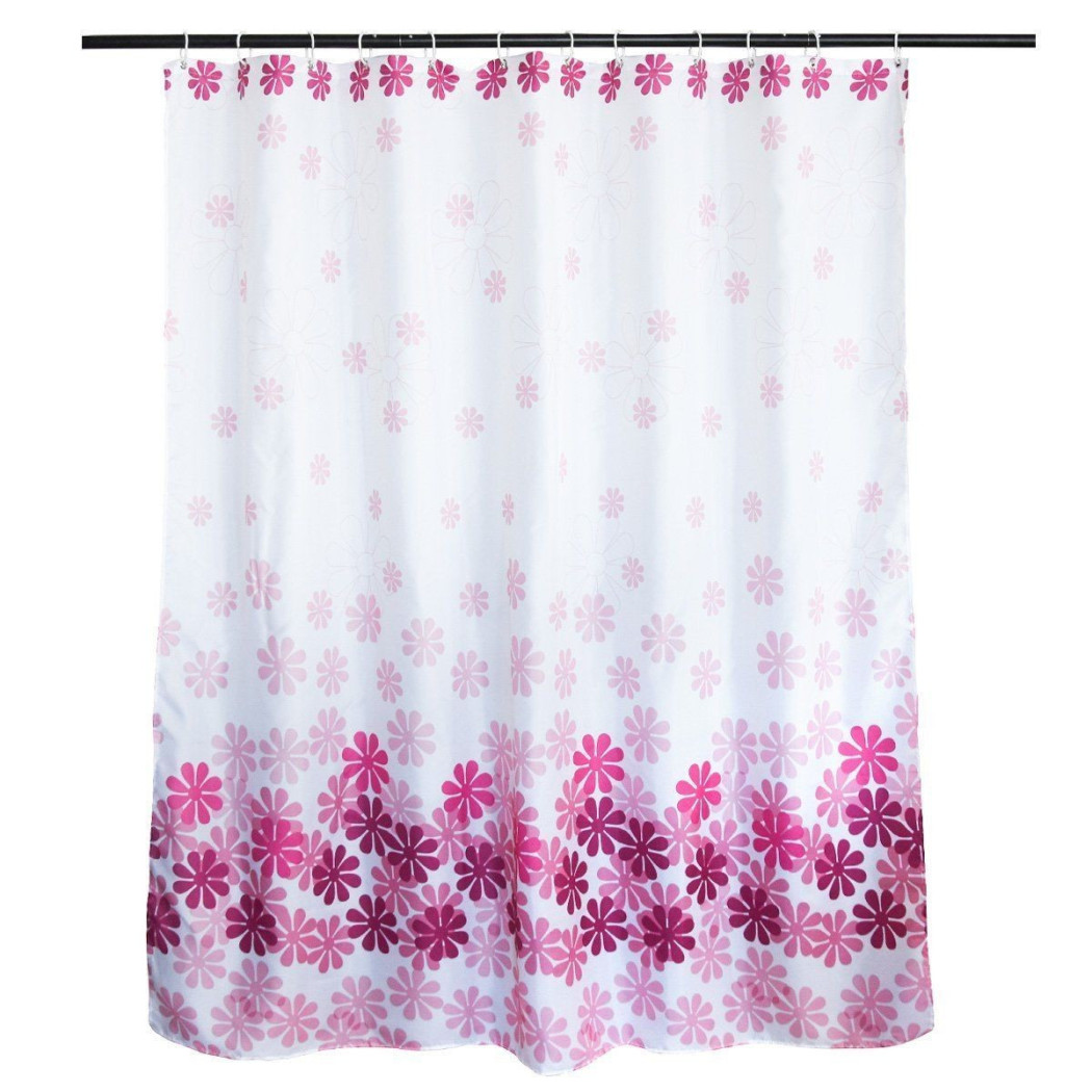 foto del prodotto trade shop tenda doccia antimuffa fantasia impermeabile 180x180cm con anelli bagno 