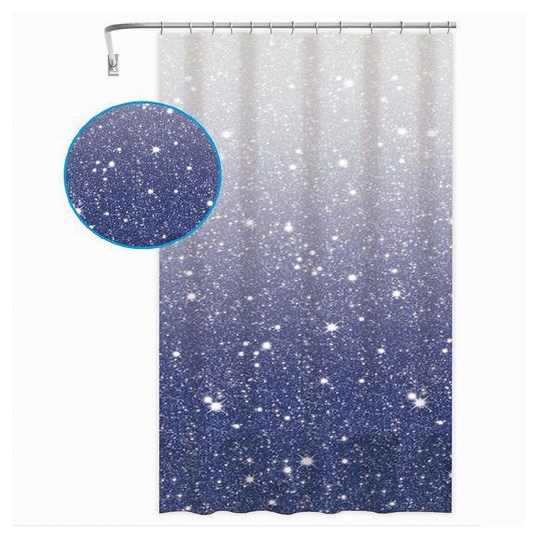 foto del prodotto trade shop tenda per doccia vasca da bagno galassia impermeabile 180x200cm con anelli 79218 