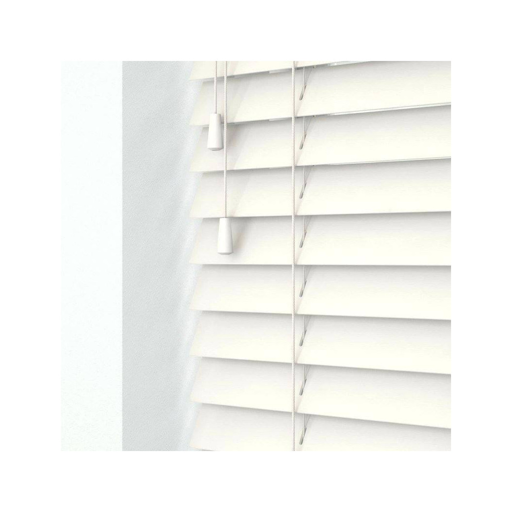 foto del prodotto trade shop tenda veneziana da interno casa para sole effetto legno colore bianco 200x175cm 