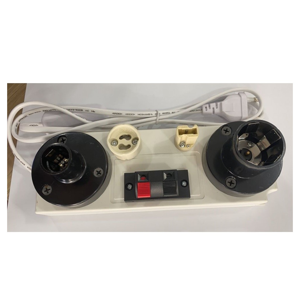 foto del prodotto trade shop tester da banco prova test per luci lampada lampadine faretto 220v sd 01 