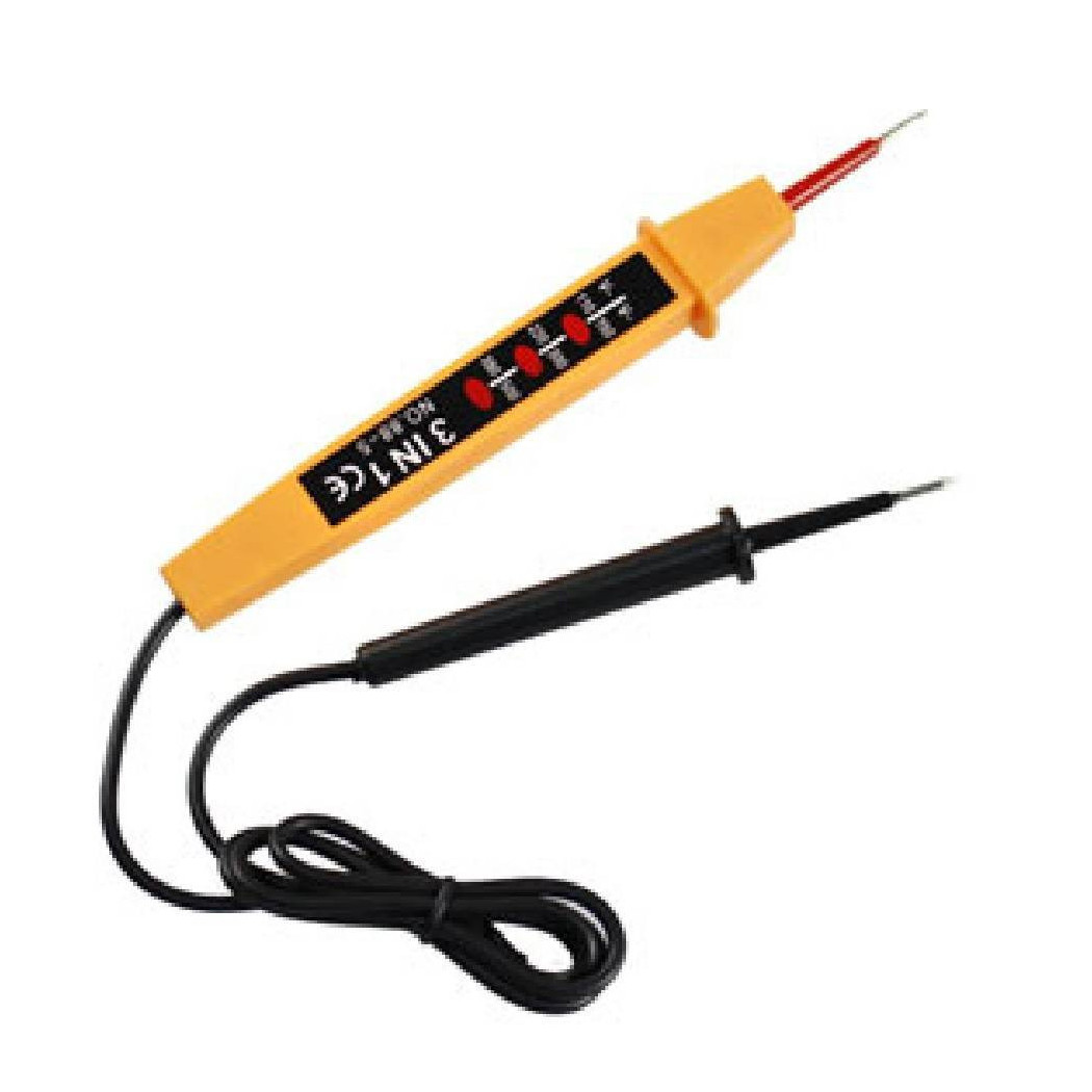 foto del prodotto trade shop tester misuratore di tensione corrente elettrica cercafase voltmetro 