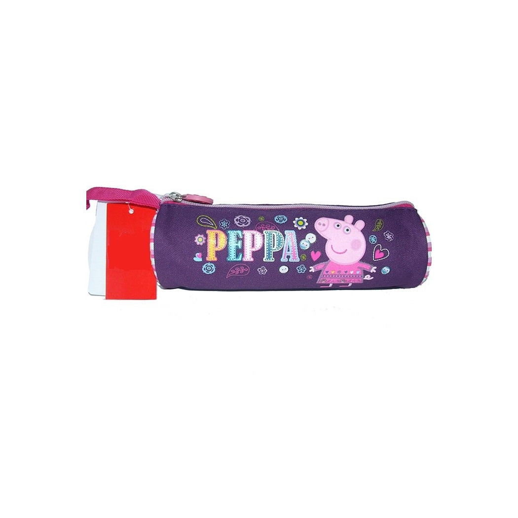 foto del prodotto trade shop tombolino portacolori portapastelli scuola o il disegno in tessuto peppa pig 