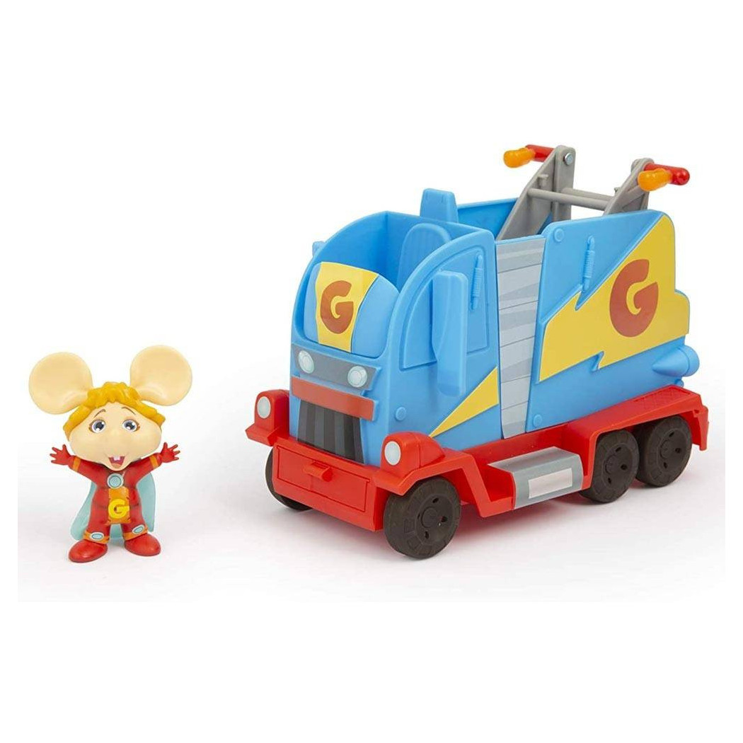 foto del prodotto trade shop topo gigio veicolo camion g bus con personaggio esclusivo giocattolo bambini 