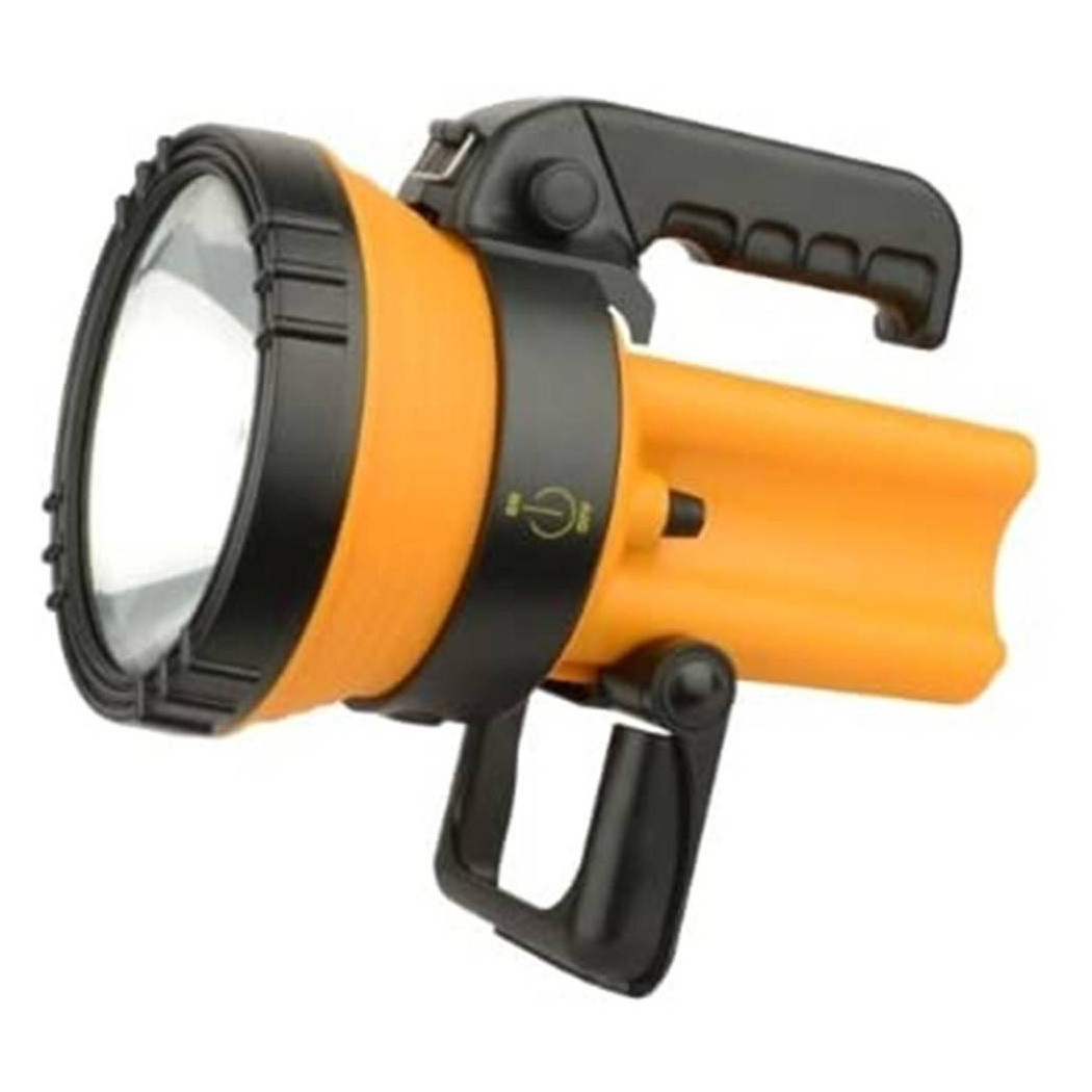 foto del prodotto trade shop torcia lampada faro portatile 55w a batteria luce emergenza lampadina alogena 
