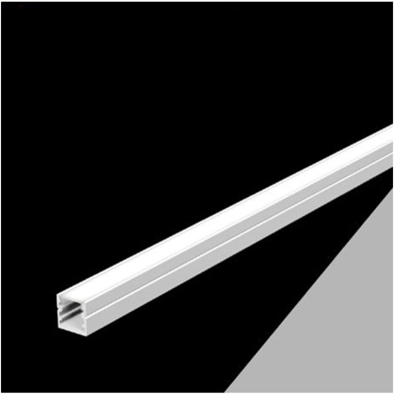 foto del prodotto trade shop traesio 10 pz profilo in alluminio 2 mt lineare a plafone sezionabile striscia led al 20 