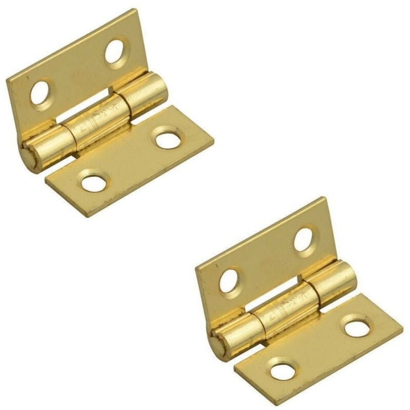 foto del prodotto trade shop traesio 2 pezzi cerniere in ottone per porte mobili armadi sportelli ante 25 mm 