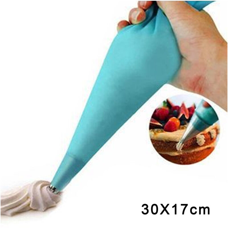 foto del prodotto trade shop traesio 2 saccapoche riutilizzabile sacca pasticcere sac a poche cake design 30 x 17 cm 