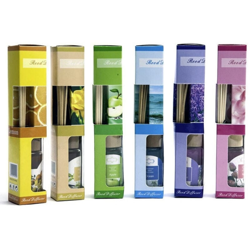 foto del prodotto trade shop traesio 3 diffusore di fragranza con bastoncini 30ml per ambiente deodorante profumo 
