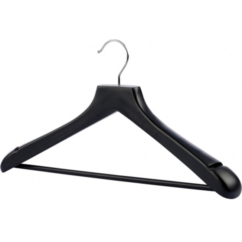foto del prodotto trade shop traesio 3 gruccia grucce a filo in legno appendi abiti vestiti maglie pantaloni camicie 