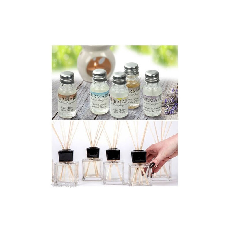 foto del prodotto trade shop traesio 3 profumo aroma 10ml olio essenziale per profumatori ambiente casa aromaterapia 