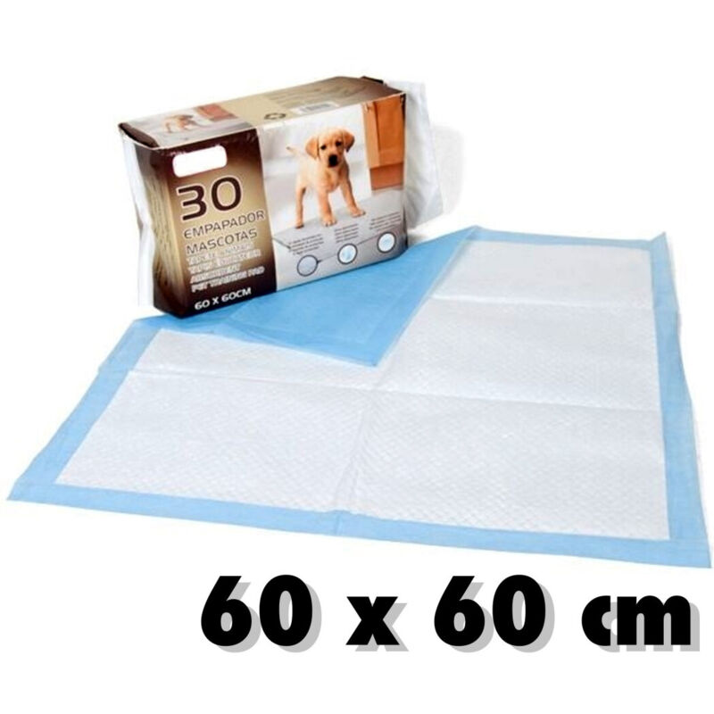 foto del prodotto trade shop traesio 30 tappeti tappetini assorbenti traversine per cani trattiene odori 60x60cm 