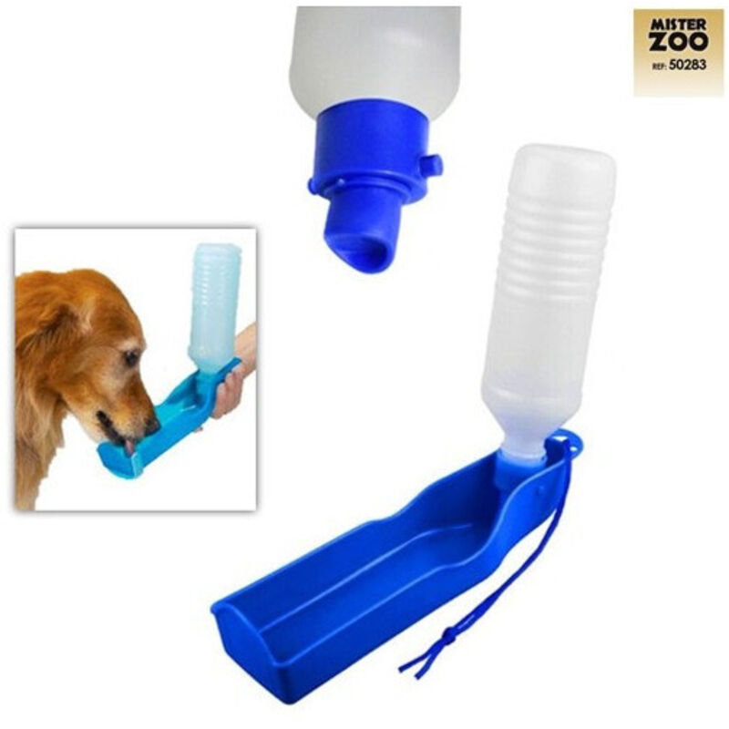 foto del prodotto trade shop traesio abbeveratoio portatile 500 cani e gatti borraccia richiudibile colori assortiti 
