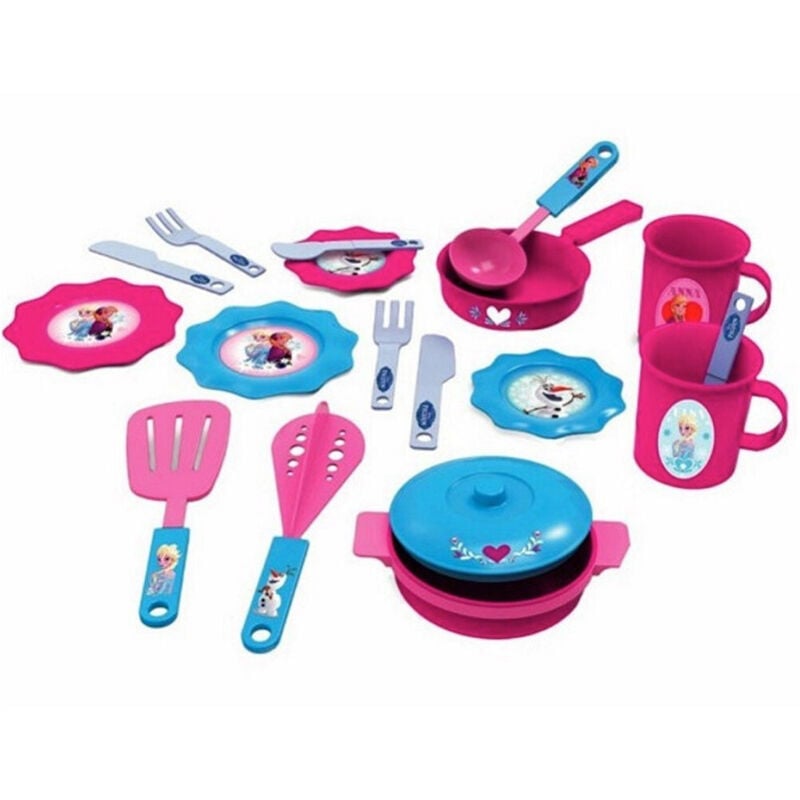 foto del prodotto trade shop traesio accessori per la cucina frozen 19 pz elsa anna disney giocattoli bambine 