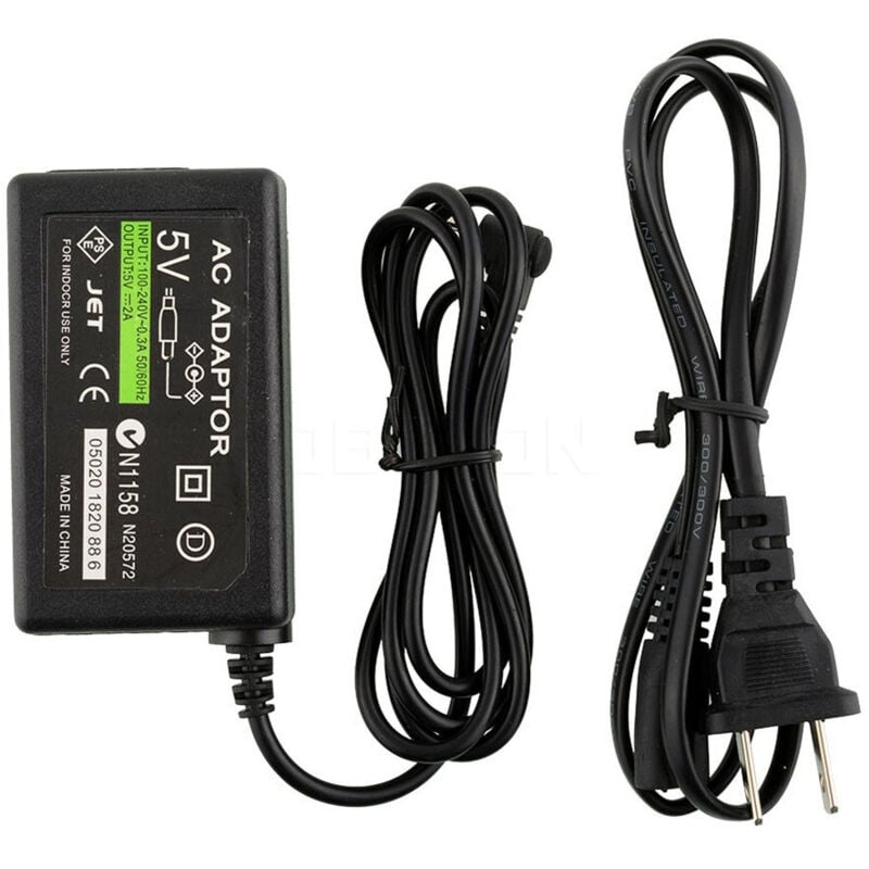 foto del prodotto trade shop traesio alimentatore caricabatterie per psp psp slim 5v psp console slim sony psp 