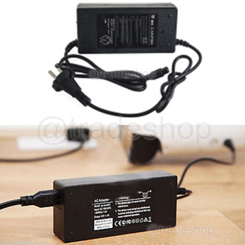 foto del prodotto trade shop traesio alimentatore caricatore a 42.2v per smart balance wheel scooter elettrico 220v 