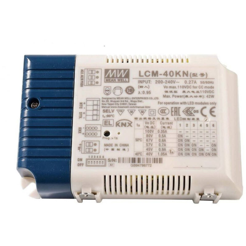 foto del prodotto trade shop traesio alimentatore led driver 40 w multi corrente dimmerabile strisce lampade faretti 