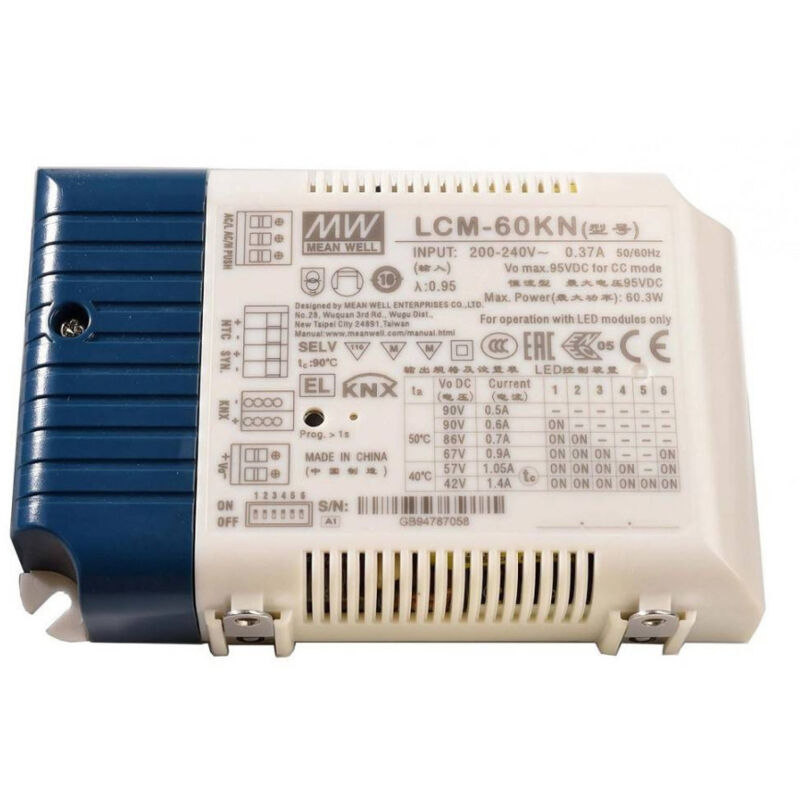 foto del prodotto trade shop traesio alimentatore led driver 60 w multi corrente dimmerabile strisce faretti lampade 