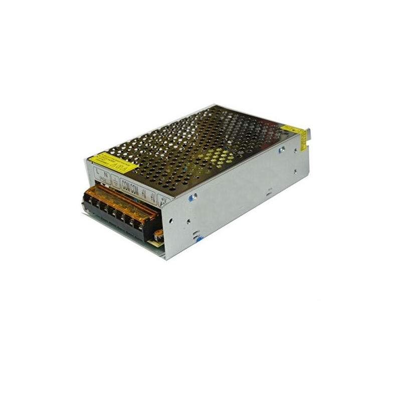 foto del prodotto trade shop traesio alimentatore stabilizzato trasformatore uscita a 5v 10a strisce led, telecamere 